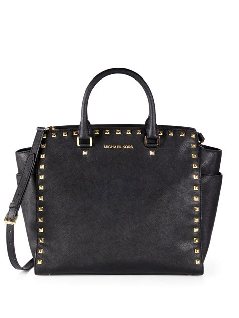 michael kors negro|Michael Kors large black tote.